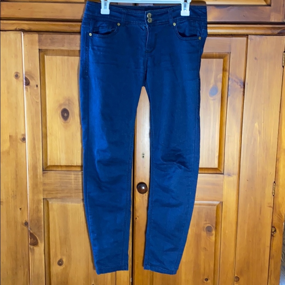 Tinseltown Dark Jeggings Skinny Jeans Dark Wash